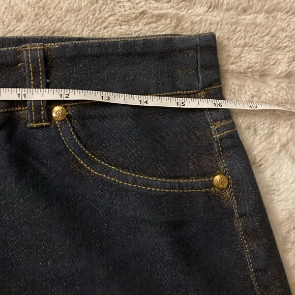 𝅺: : RAMPAGE Low Rise “Shimmer” Denim Shorts : : - Picture 3 of 12